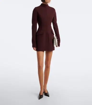 Sportmax Gabardine minidress | Thumbnail 4 Sportmax Gabardine minidress | Thumbnail 4