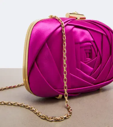 Roger Vivier Rose Vivier satin clutch | Thumbnail 4 Roger Vivier Rose Vivier satin clutch | Thumbnail 4