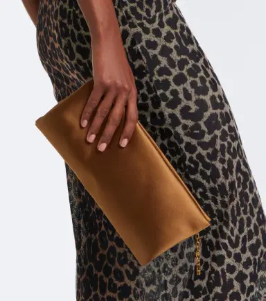 Saint Laurent Evening satin clutch | Thumbnail 5