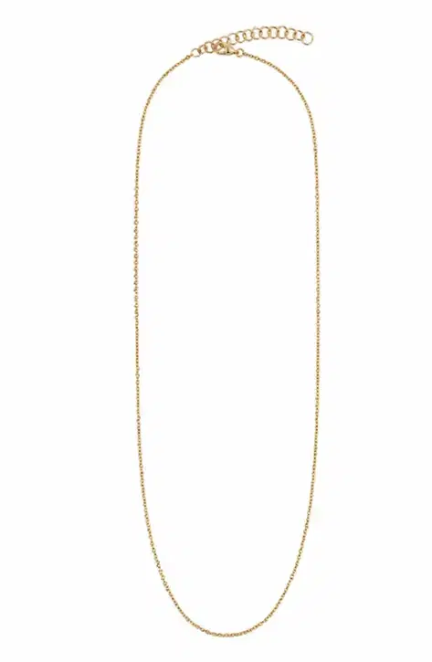 Wish Fine Jewelry 18K Gold Chain Necklace