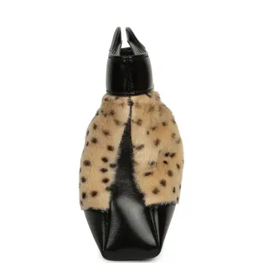 Chanel Chanel Mini "Cheetah Print" 31 Shopper Beige Calf Hair, Black Shiny Lambskin Gold Hardware | Thumbnail 3 Chanel Chanel Mini "Cheetah Print" 31 Shopper Beige Calf Hair, Black Shiny Lambskin Gold Hardware | Thumbnail 3