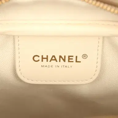 Chanel Chanel Small "Perfect Bowling" Bag Dark Beige Suede Gold Hardware | Thumbnail 10