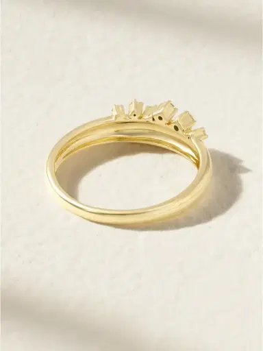 Mizuki 14-karat Gold Diamond Ring | Thumbnail 3