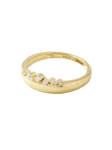 Mizuki 14-karat Gold Diamond Ring | Thumbnail 1