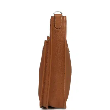 HERMÈS Hermes Evelyne III PM Gold Clemence Palladium Hardware | Thumbnail 3