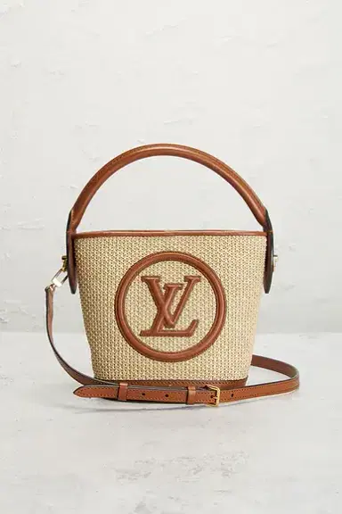 Louis Vuitton Raffia Petite Bucket NM Bag | Thumbnail 2 Louis Vuitton Raffia Petite Bucket NM Bag | Thumbnail 2