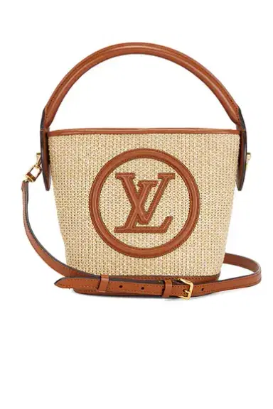 Louis Vuitton Raffia Petite Bucket NM Bag | Thumbnail 1 Louis Vuitton Raffia Petite Bucket NM Bag | Thumbnail 1