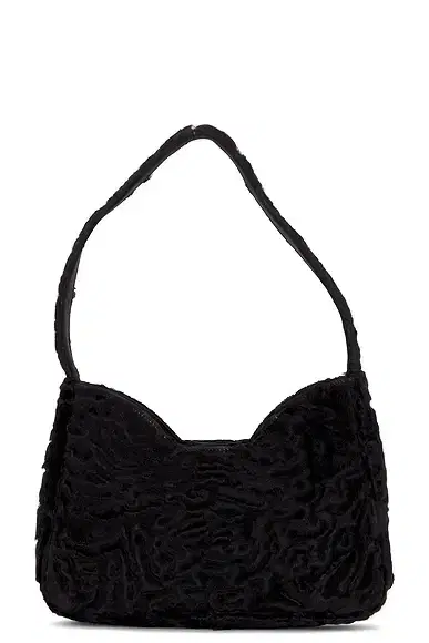 Prada Astrakhan Fur Shoulder Bag
