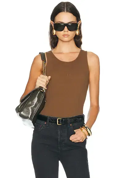 Saint Laurent Cassandre Tank Top
