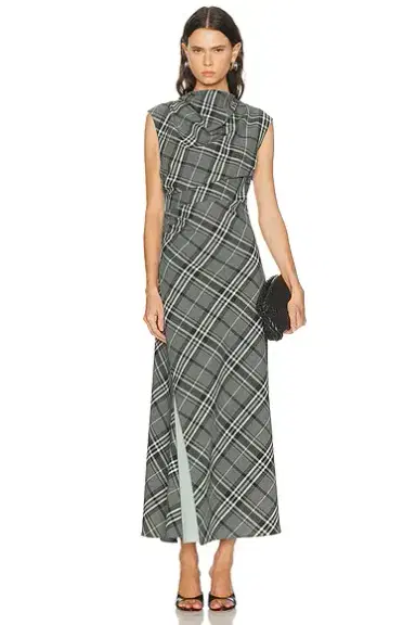 Simkhai Burke Sleeveless Midi Dress | Thumbnail 1 Simkhai Burke Sleeveless Midi Dress | Thumbnail 1