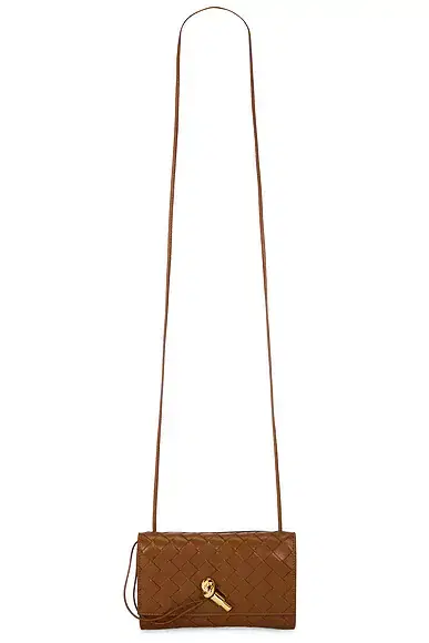 Bottega Veneta Andiamo Slim Pouch On Strap
