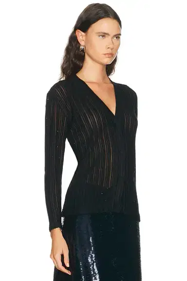 Tom Ford Micro Sequins Evening Cardigan | Thumbnail 2 Tom Ford Micro Sequins Evening Cardigan | Thumbnail 2