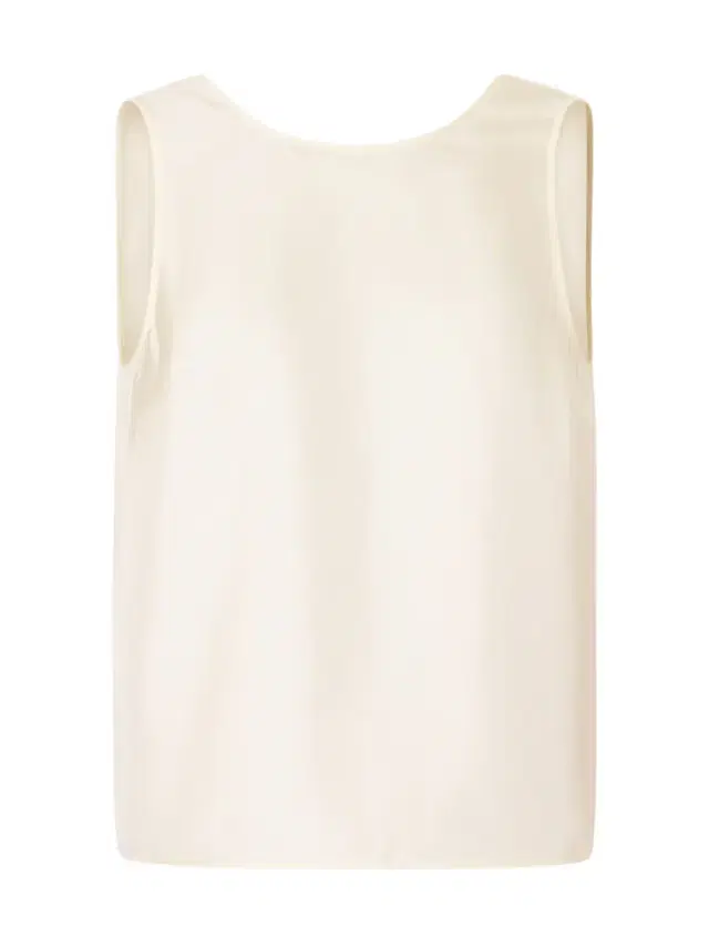 Loulou de Saison Gema Sleeveless Silk Top
