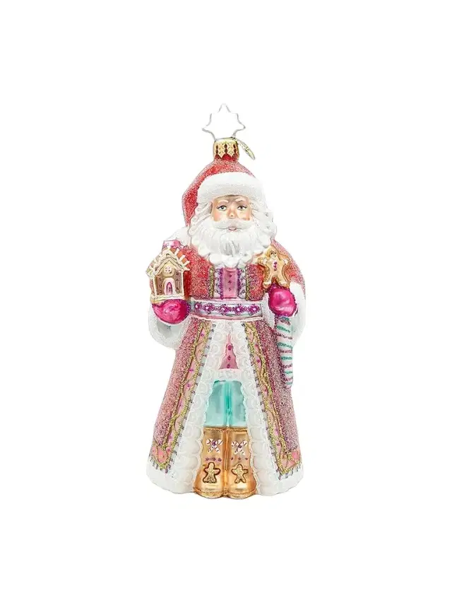 Christopher Radko Candy & Sweets The Claus Confection Glass Ornament