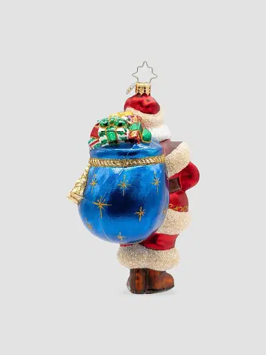 Christopher Radko A Bag Full Of Memories 2026 Glass Santa Ornament | Thumbnail 2 Christopher Radko A Bag Full Of Memories 2026 Glass Santa Ornament | Thumbnail 2