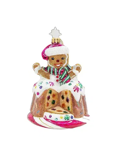 Christopher Radko Candy & Sweets Bundt Surprise Glass Ornament | Thumbnail 1