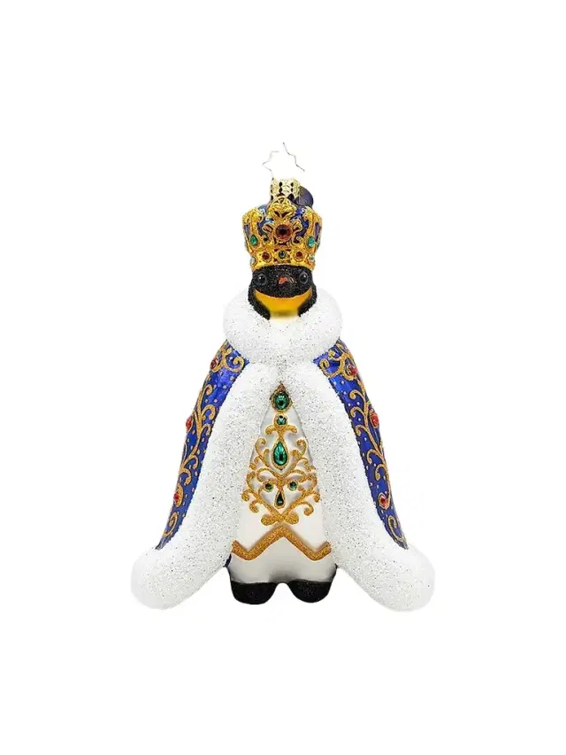 Christopher Radko Animals Emperor Of The North Ornament