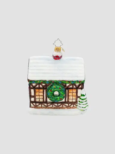 Christopher Radko Home For The Holly-Days Glass Ornament | Thumbnail 2