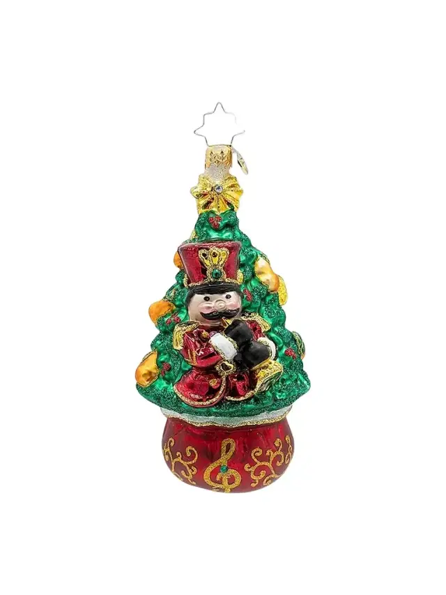 Christopher Radko 11 Pipers Piping Glass Ornament