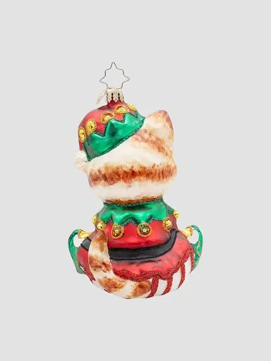 Christopher Radko Holly Jolly Kitty Glass Ornament | Thumbnail 2