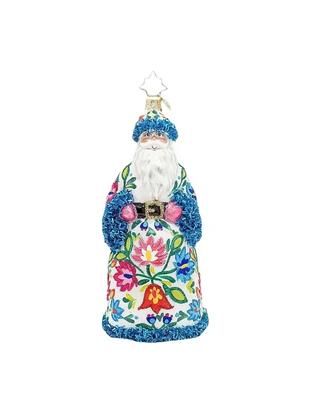 Christopher Radko European Santa Folklore Noel Ornament