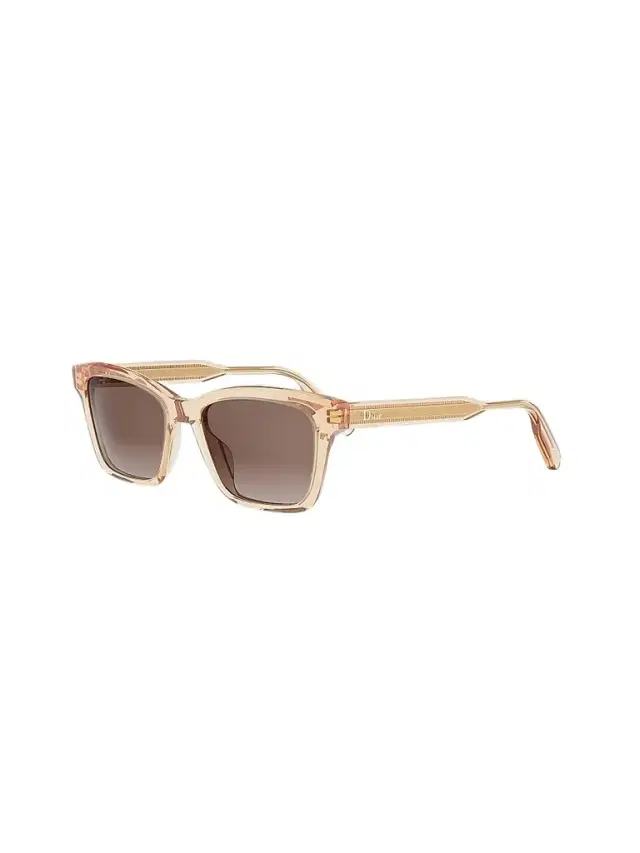 Dior Women's DioRibbon S2I 53MM Rectangular Sunglasses - Orange