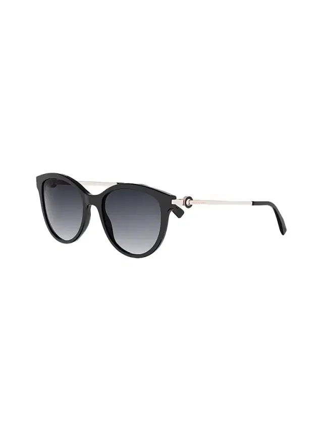 BVLGARI Women's 54MM Round Sunglasses - Black Grey