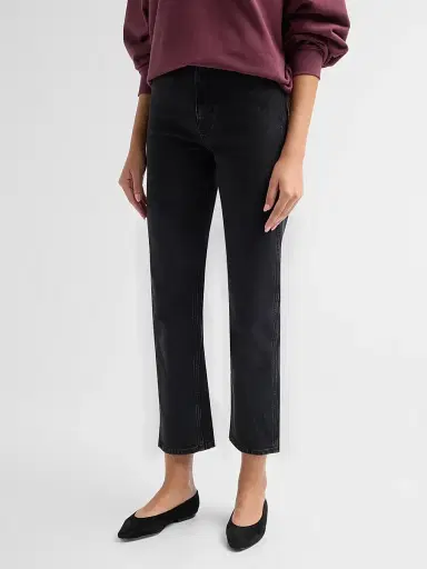 Anine Bing Women's Jane High-Rise Slim Jeans - Vintage Black - Size 32 | Thumbnail 4 Anine Bing Women's Jane High-Rise Slim Jeans - Vintage Black - Size 32 | Thumbnail 4