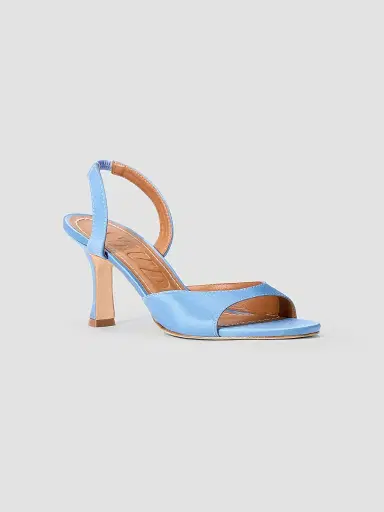 Staud Women's Brigitte 65MM Satin Heels | Thumbnail 2 Staud Women's Brigitte 65MM Satin Heels | Thumbnail 2
