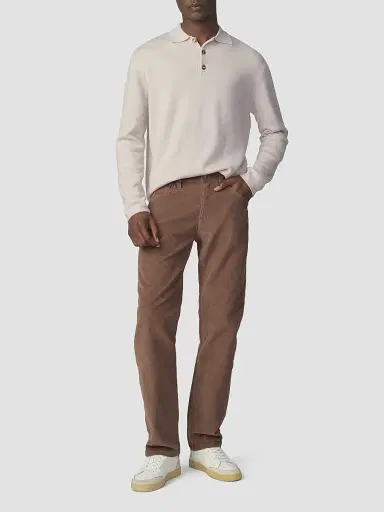 Joe's Jeans Men's Merino Wool Polo Sweater - Ancient Scroll | Thumbnail 2