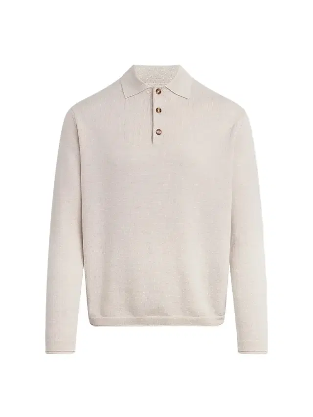 Joe's Jeans Men's Merino Wool Polo Sweater - Ancient Scroll