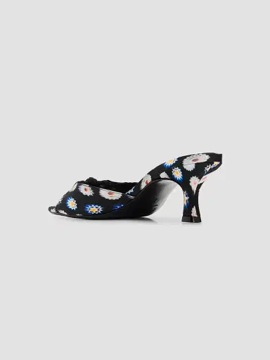 Staud Women's Brynn Satin Mule Sandals | Thumbnail 4
