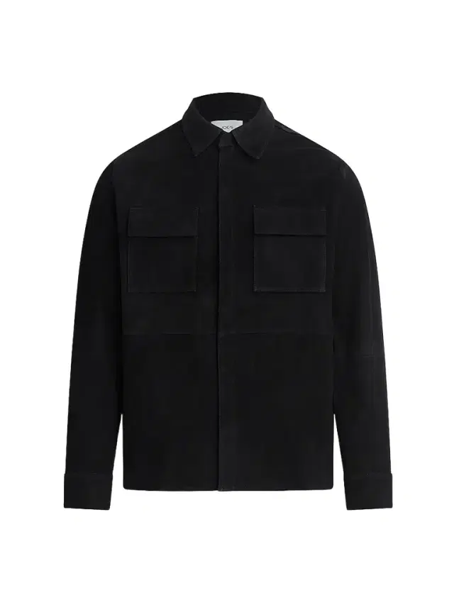 Joe's Jeans Men's Suede Shirt Jacket - Black - Size XXL