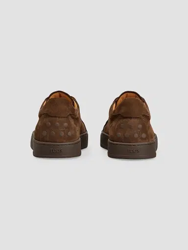 Tod's Men's Sportivo Suede Low-Top Sneakers - Dark Brown - Size 13.5 | Thumbnail 3 Tod's Men's Sportivo Suede Low-Top Sneakers - Dark Brown - Size 13.5 | Thumbnail 3