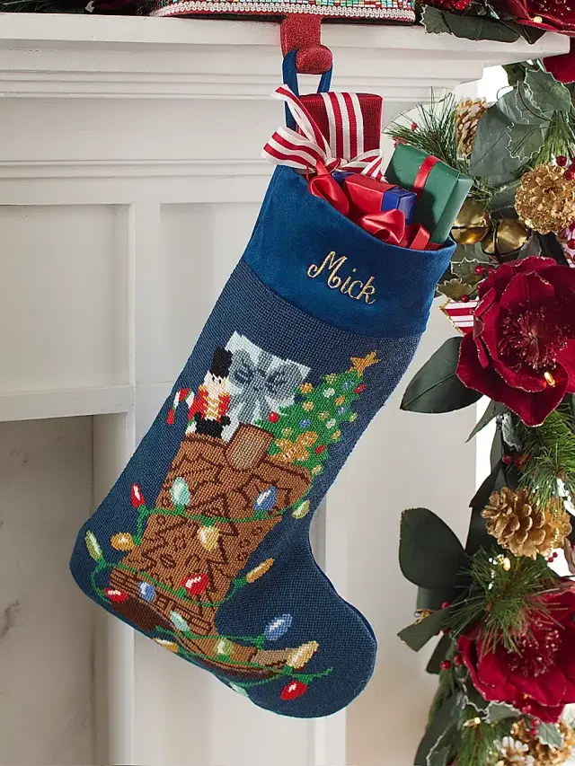 Bauble Stockings x Sainty Nelsen The Mickey Christmas Stocking