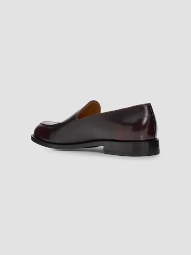 Kiton Men's Leather Slipper Loafers | Thumbnail 4 Kiton Men's Leather Slipper Loafers | Thumbnail 4