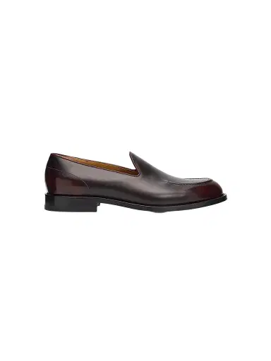 Kiton Men's Leather Slipper Loafers | Thumbnail 1 Kiton Men's Leather Slipper Loafers | Thumbnail 1