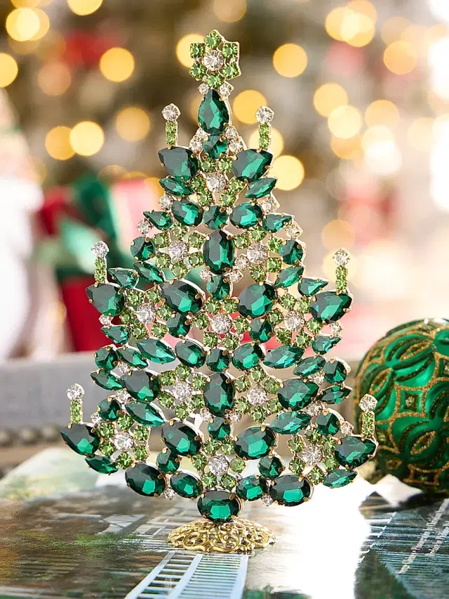 Exclusively Ours Wonderous Crystal Christmas Tree Decoration