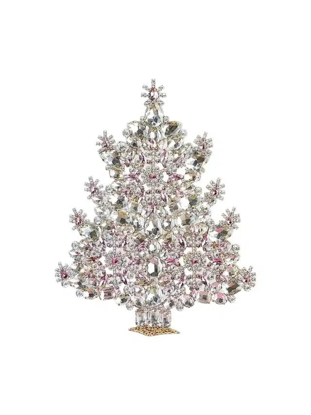 Exclusively Ours Winter Wonderland Crystal Christmas Tree Decoration