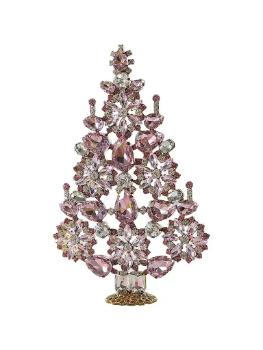 Exclusively Ours Wonderous Crystal Christmas Tree Decoration | Thumbnail 1