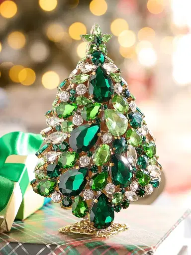 Exclusively Ours 3D Magical Star Crystal Christmas Tree Decoration | Thumbnail 1