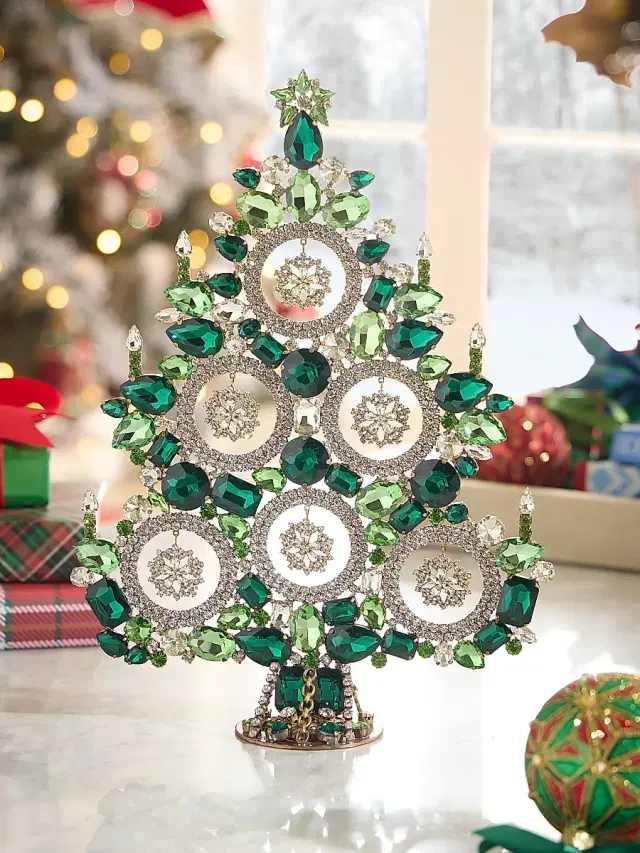 Exclusively Ours Crystal Snowflakes Christmas Tree Decoration