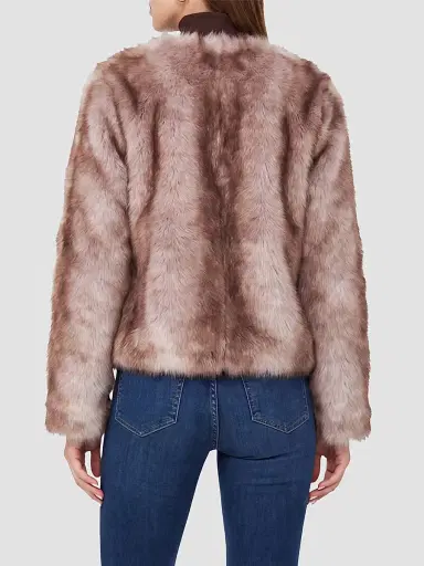 Gorski Women's Toscana Shearling Lamb Collarless Coat - Size XL | Thumbnail 5