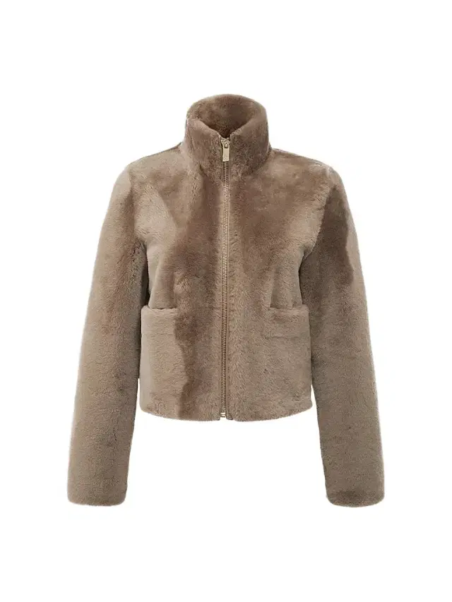 Gorski Women's Merino Shearling Lamb Coat - Caramel