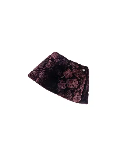 Gorski Women's Select Lamb Rose Cut Capelet - Burgundy Brisa | Thumbnail 1 Gorski Women's Select Lamb Rose Cut Capelet - Burgundy Brisa | Thumbnail 1