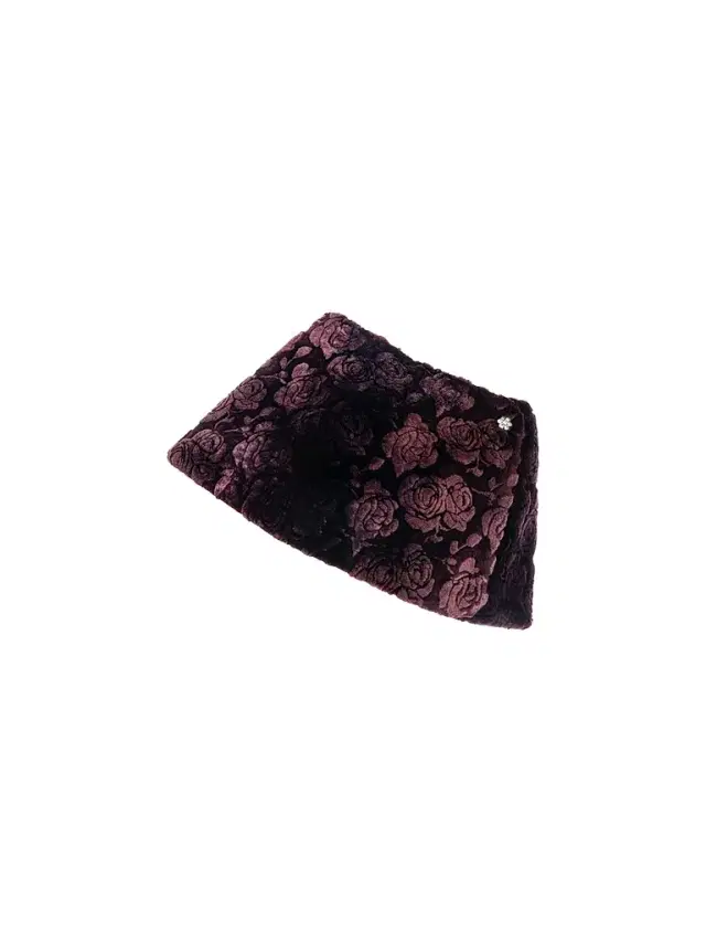 Gorski Women's Select Lamb Rose Cut Capelet - Burgundy Brisa