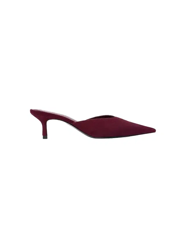 Black Suede Studio Women's Analisa 50MM Mules - Cardovan Suede - Size 12