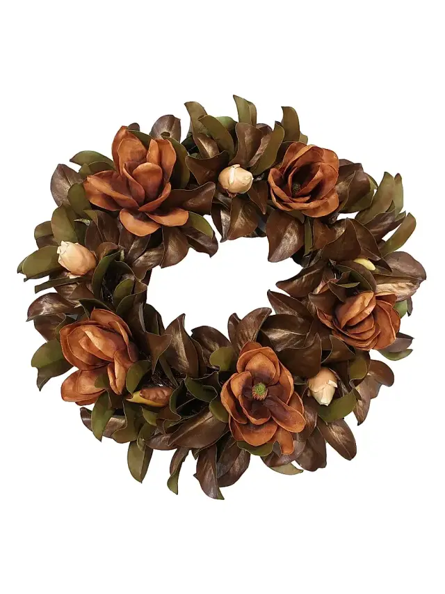 Winward Home Magnolia Faux Wreath