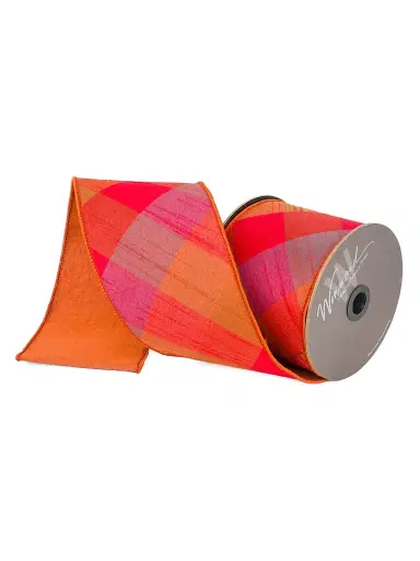 Winward Home Holiday Newness Bright Plaid Ribbon | Thumbnail 1 Winward Home Holiday Newness Bright Plaid Ribbon | Thumbnail 1