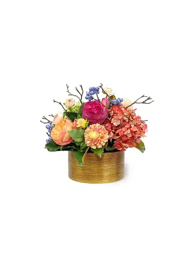 Winward Home Mixed Artificial Flowers In Ceramic Planter | Thumbnail 1 Winward Home Mixed Artificial Flowers In Ceramic Planter | Thumbnail 1